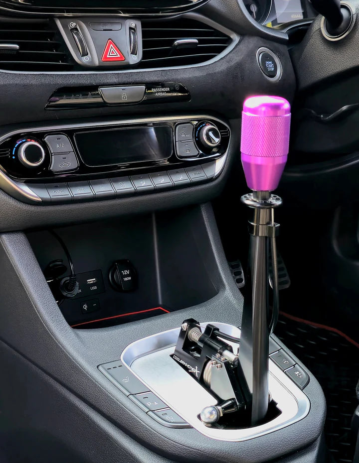 Coolerworx Shifter Cover Metalen Afdekplaat (LHD) voor Hyundai i30N Performance 2017+