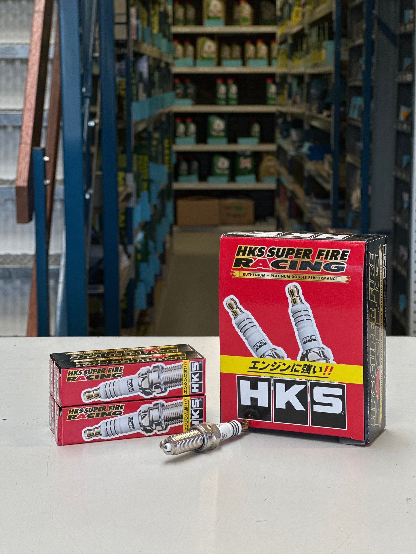 HKS Super Fire Racing Bougies (4st) (50003-MR45XLZ) voor o.a. Hyundai i30N / Hyundai i20N / Suzuki Swift Sport ZC33S
