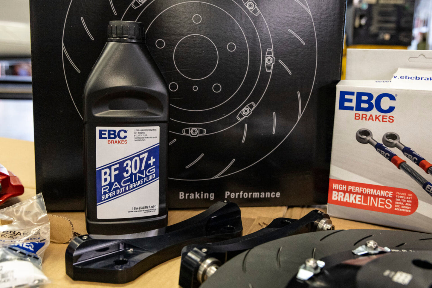 EBC Brakes Apollo Big Brake Kit 6-Pot 380MM for Toyota Supra A90 B58 3.0 2019+