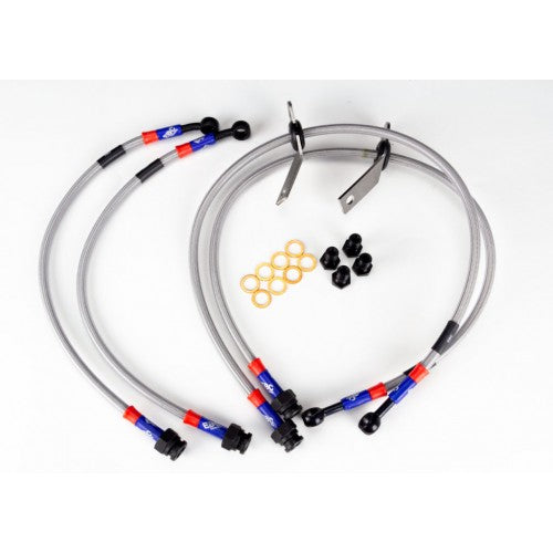 EBC Brakes Staal Gevlochten Remleidingset 4st voor Toyota Yaris GR 1.6T G16E-GTS