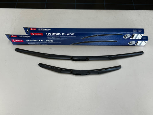 OEM-Style Denso ‘Hybrid’ Ruitenwisserbladen Set Voorkant voor Hyundai i30N 2017-heden