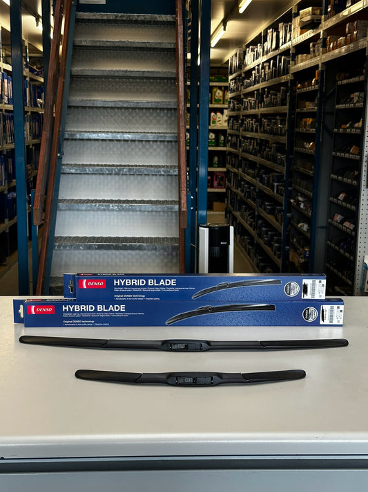 OEM-Style Denso ‘Hybrid’ Ruitenwisserbladen Set Voorkant voor Hyundai i30N 2017-heden