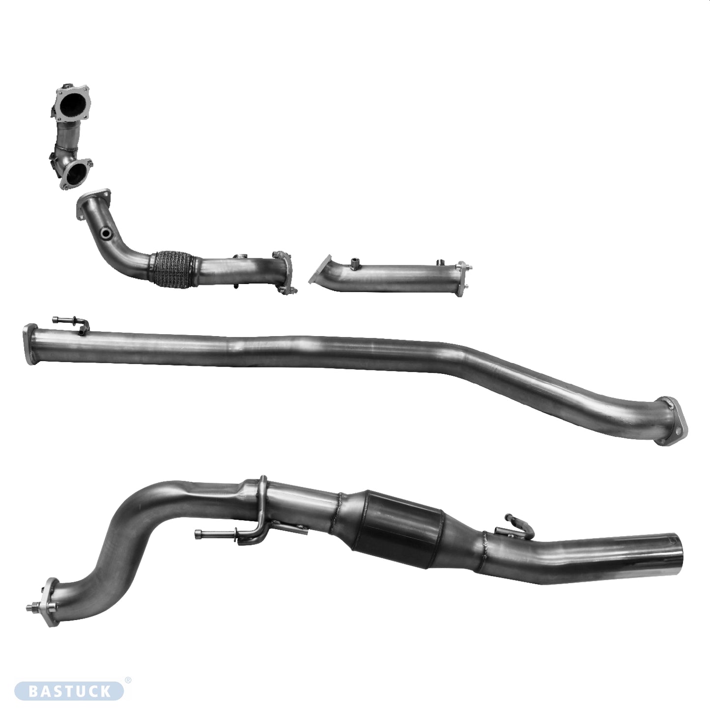 Bastuck Motorsport Uitlaatsysteem Single Exit voor Hyundai i20N BC3 2021-heden