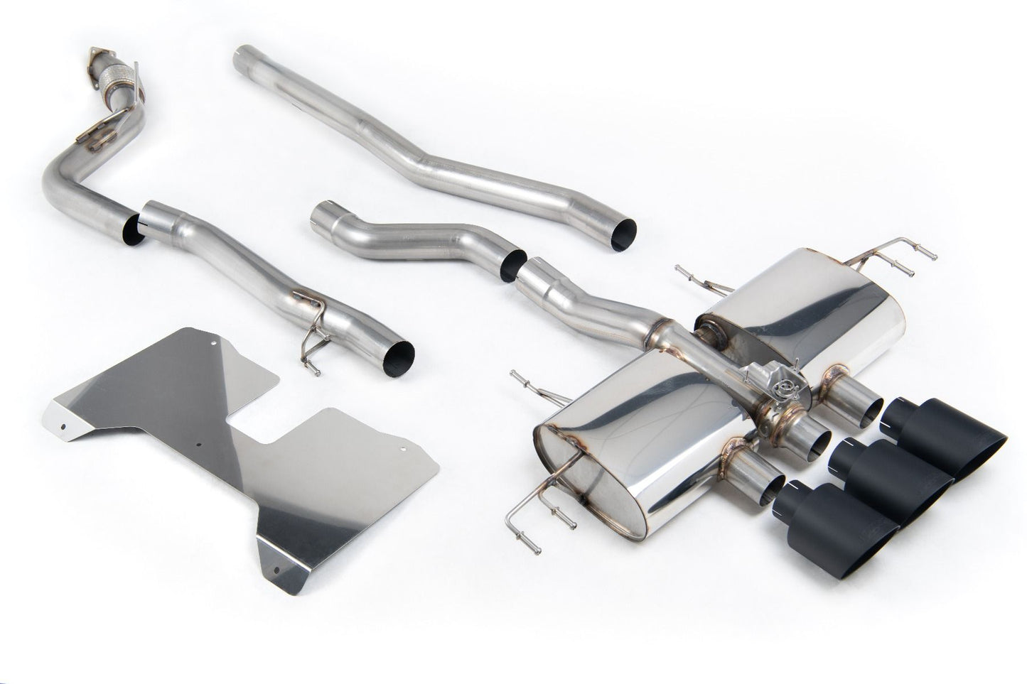 Milltek Non-Resonated (Loudest) Valved Catback Uitlaatsysteem Honda Civic Type-R FL5 2022-heden