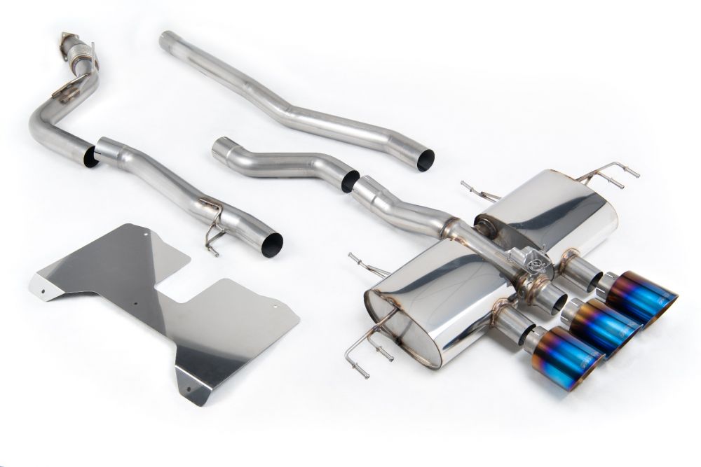 Milltek Non-Resonated (Loudest) Valved Catback Uitlaatsysteem Honda Civic Type-R FL5 2022-heden