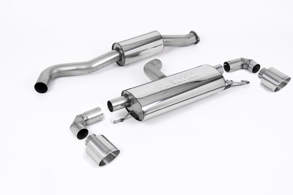 Milltek 3-Zoll-resonierte (leisere) OPF-Abgasanlage mit EG-Zulassung für Toyota Yaris GR 1.6T G16E-GTS