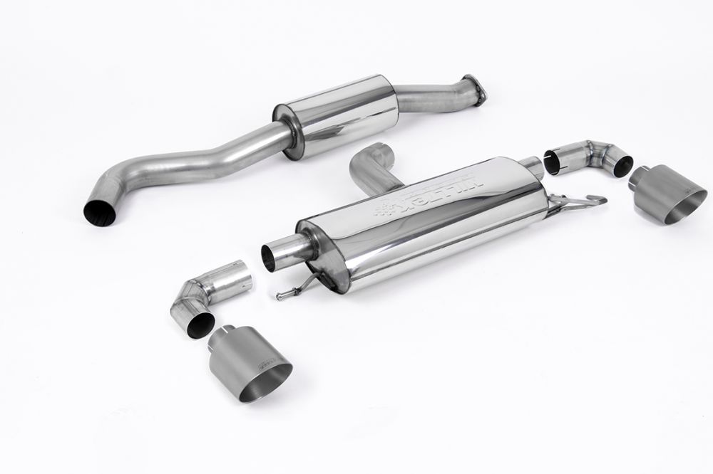 Milltek 3-Zoll-resonierte (leisere) OPF-Abgasanlage mit EG-Zulassung für Toyota Yaris GR 1.6T G16E-GTS
