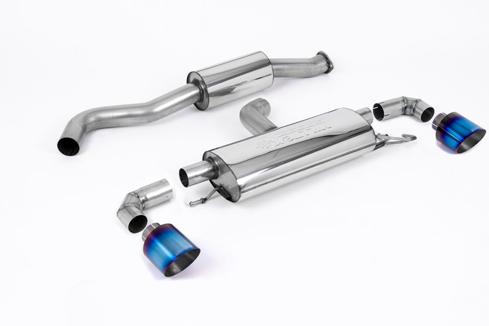 Milltek 3-Zoll-resonierte (leisere) OPF-Abgasanlage mit EG-Zulassung für Toyota Yaris GR 1.6T G16E-GTS
