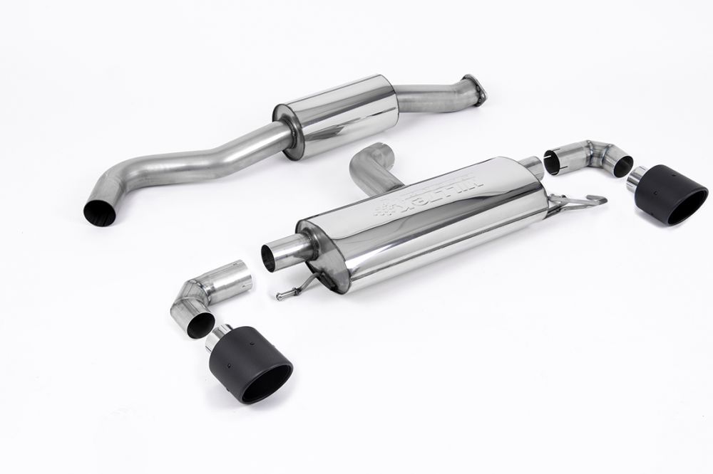 Milltek 3-Zoll-resonierte (leisere) OPF-Abgasanlage mit EG-Zulassung für Toyota Yaris GR 1.6T G16E-GTS
