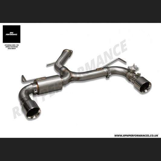 RPM Performance Hyundai i30N 3” (76MM) Axle Back Exhaust System (Valved)