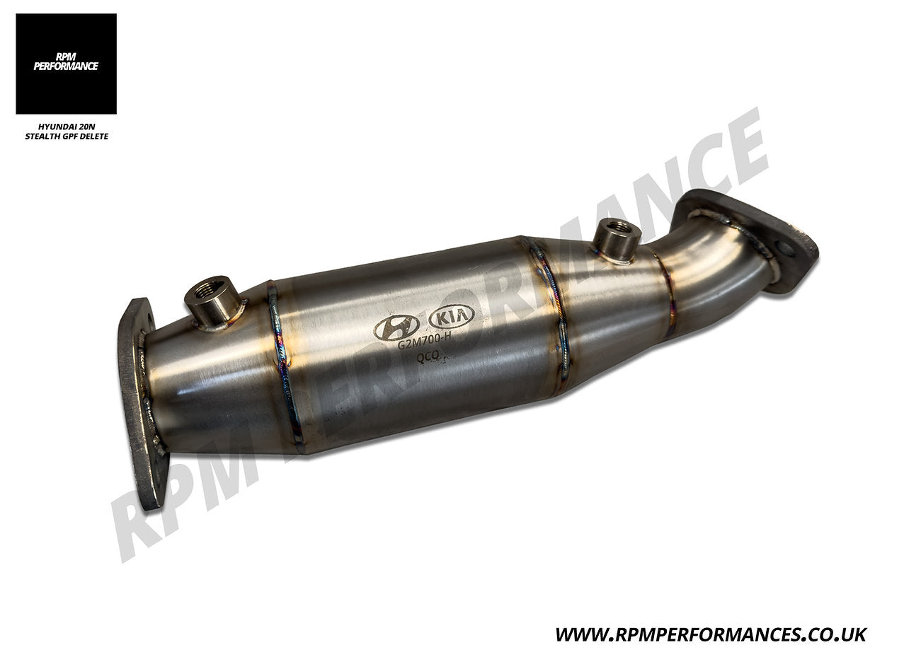 RPM Performance Non-Resonated Stealth OPF Delete Hyundai i20N