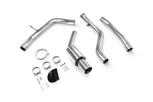 STYS010 Scorpion 80MM Cat-Back Single Exit Uitlaat Systeem (+OPF Delete) voor Toyota GR Supra A90 B58 3.0 (2019+)