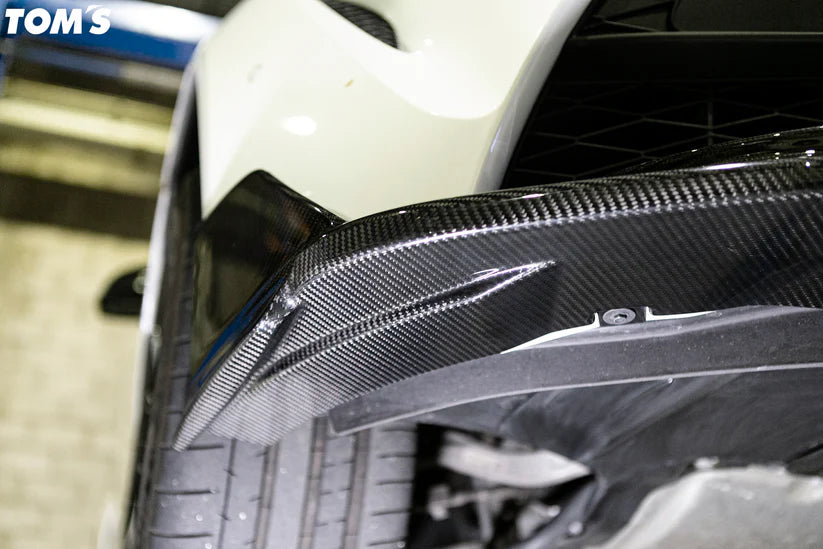 TOM's Racing Front Carbon Diffuser for Toyota Supra A90 2019+