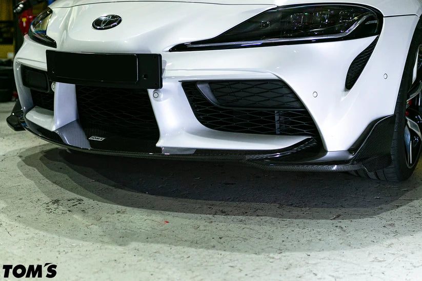 TOM's Racing Front Carbon Diffuser for Toyota Supra A90 2019+