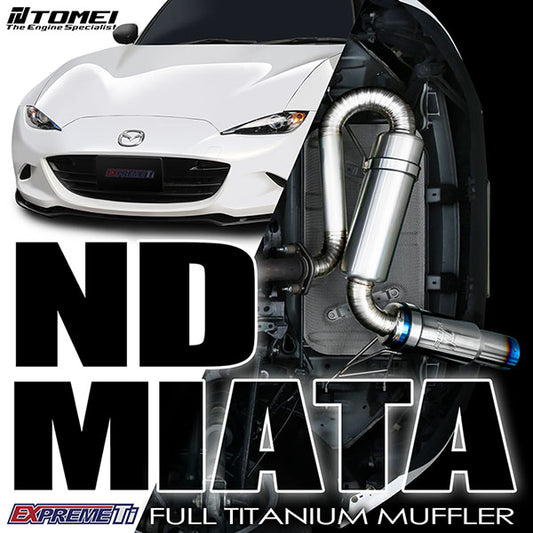 Tomei Expreme Ti Volltitan-Auspuffanlage für Mazda MX-5 ND (2015-heute)