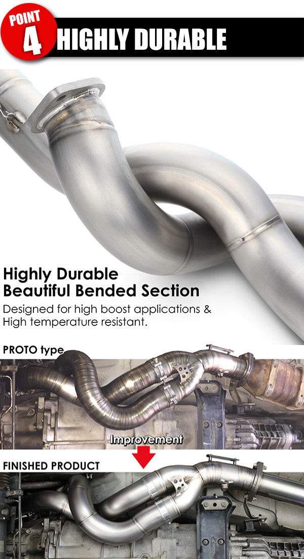 Tomei Full Titanium Front Pipe Kit Expreme Ti Nissan Skyline R32/R33/R34 GT-R RB26DETT