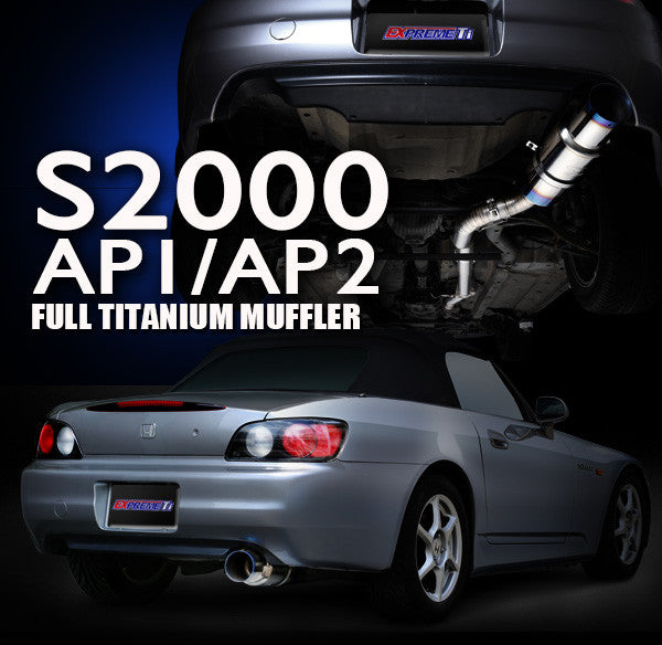 Tomei Full Titanium Uitlaatsysteem Expreme Ti Honda S2000