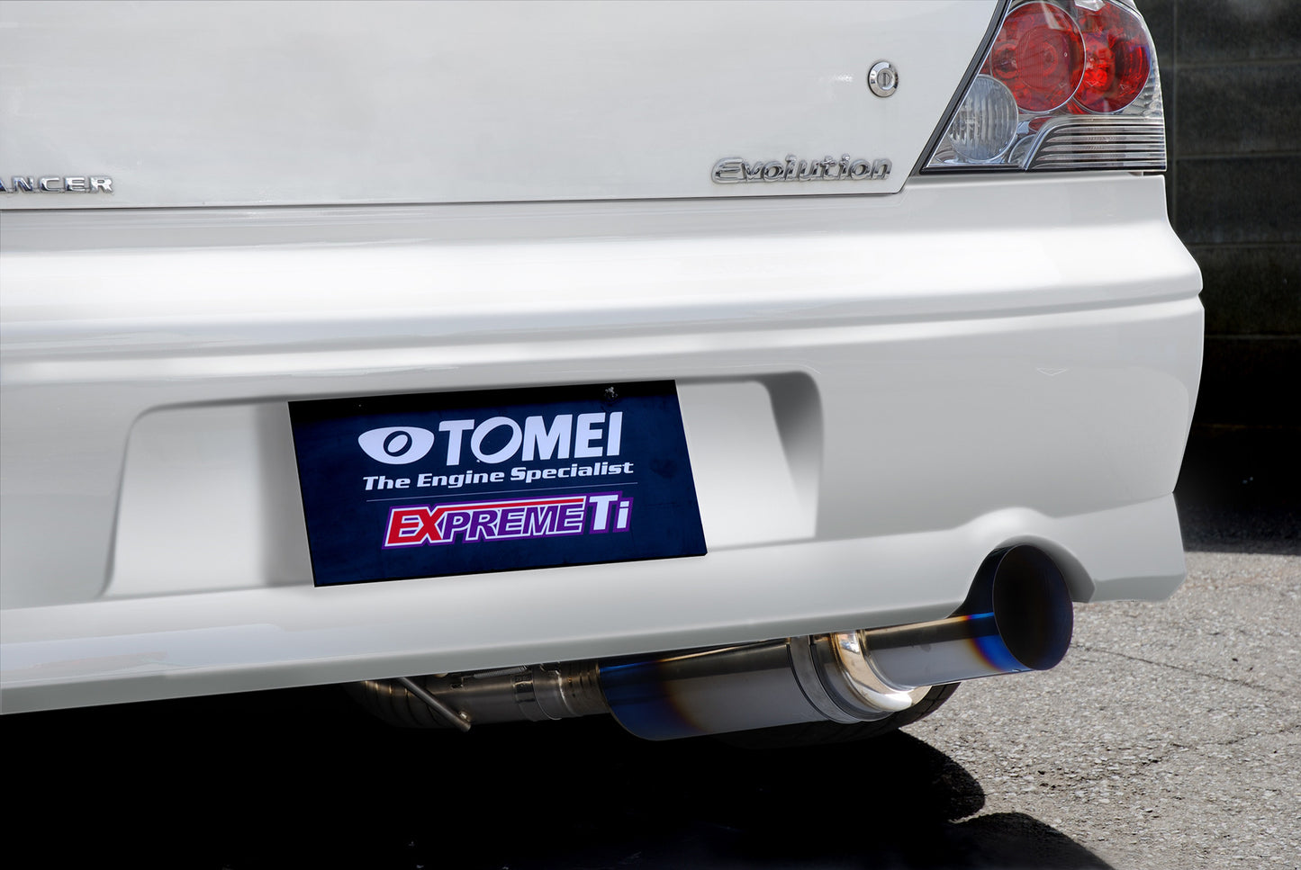 Tomei Full Titanium Exhaust System Expreme Ti Mitsubishi Lancer EVO 7/8/9 JDM Bumper
