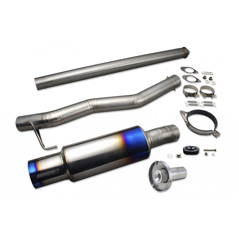 Tomei Full Titanium Uitlaatsysteem Expreme Ti Mitsubishi Lancer EVO 8/9 USDM Bumper