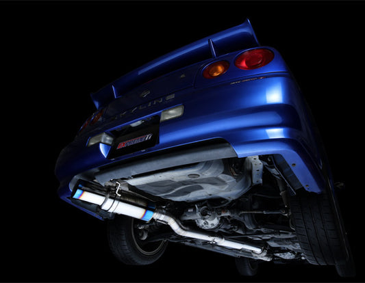 Tomei Full Titanium Uitlaatsysteem Expreme Ti Nissan Skyline ER34 GT-T RB25DET 2-Deurs