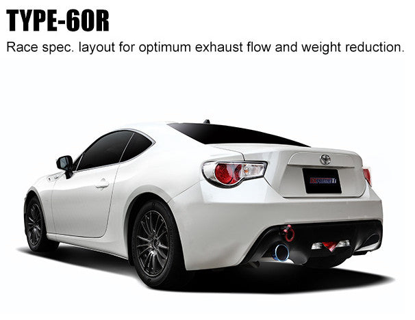 Tomei Expreme TI Titanium Uitlaatsysteem Type-60R Toyota GT86 + Subaru BRZ
