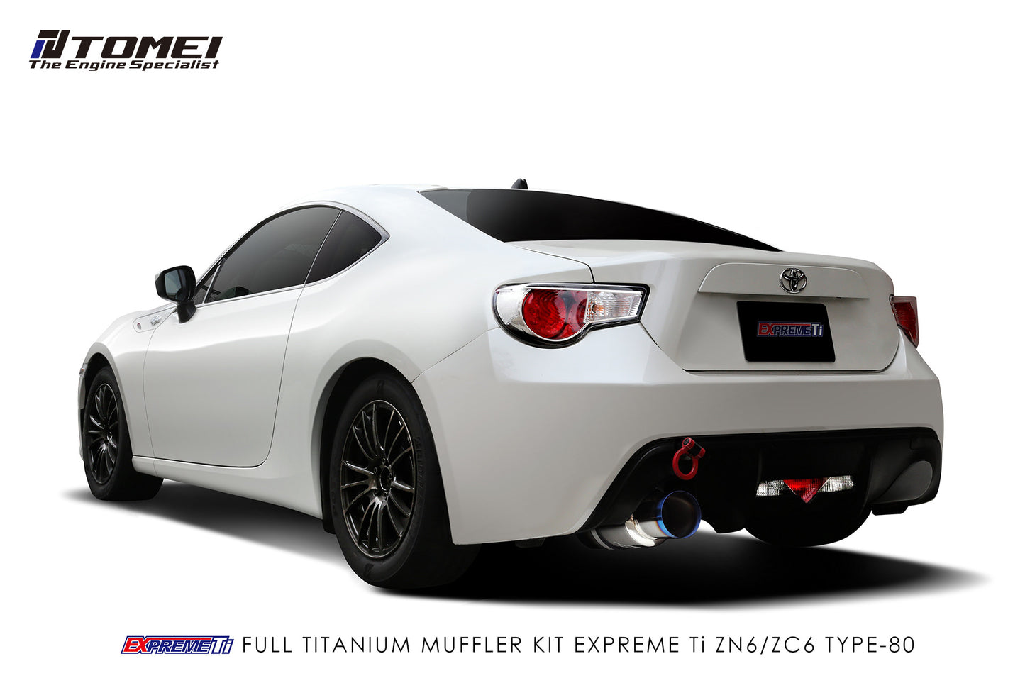Tomei Expreme TI Titanium Uitlaatsysteem Type-80 Toyota GT86 + Subaru BRZ