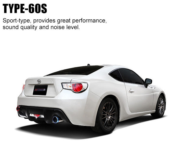 Tomei Titanium Uitlaatsysteem Expreme TI Type-60S Toyota GT86 + Subaru BRZ