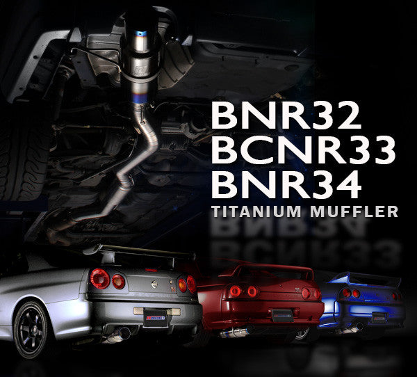 Tomei Full Titanium Uitlaatsysteem Expreme Ti Nissan Skyline R34 GT-R BNR34