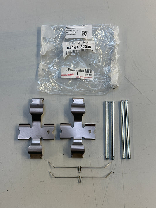 04947-52080 OEM Toyota GR Yaris 1.6T GXPA16 Remklauw Fitting Kit