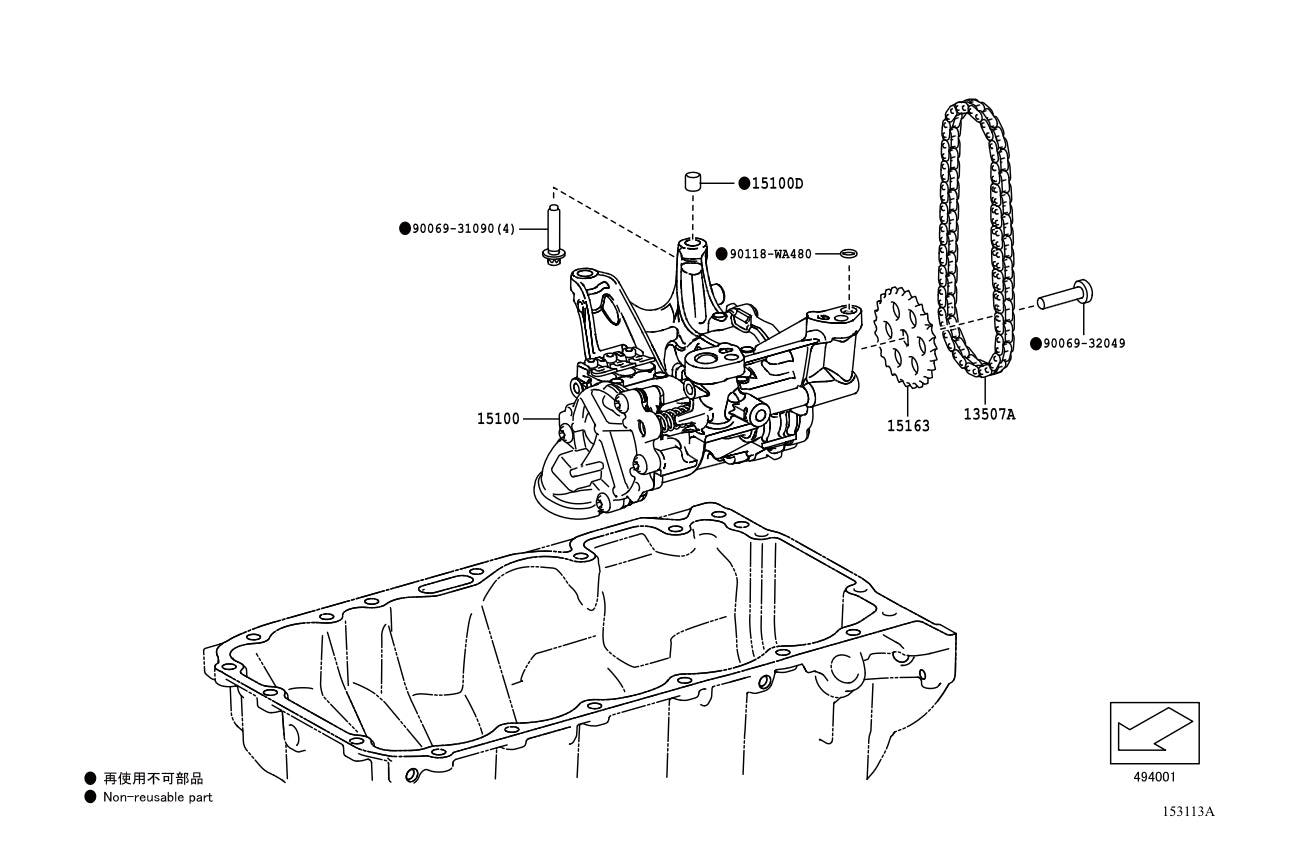 OEM Toyota B58 Metalen Olie Pomp Upgrade voor Toyota GR Supra A90 B58 3.0