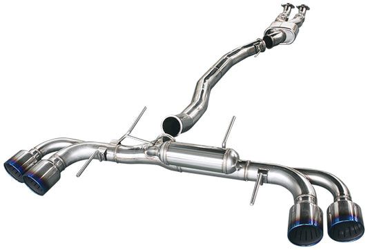 31008-KN002 HKS Racing Muffler Uitlaatsysteem voor Nissan GT-R R35 (2007-heden)