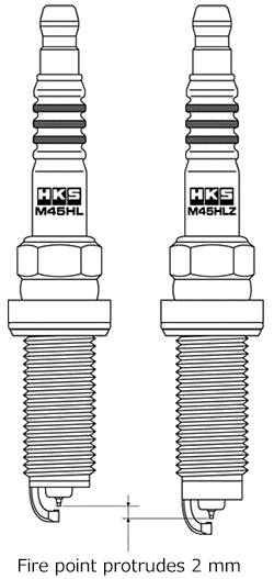 HKS Super Fire Racing Bougies MR Series (6st) voor Toyota GR Supra B58 3.0 (2020+)