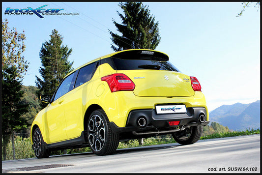 Inoxcar Midpipe Suzuki Swift Sport ZC33S K14C (2017-2019)
