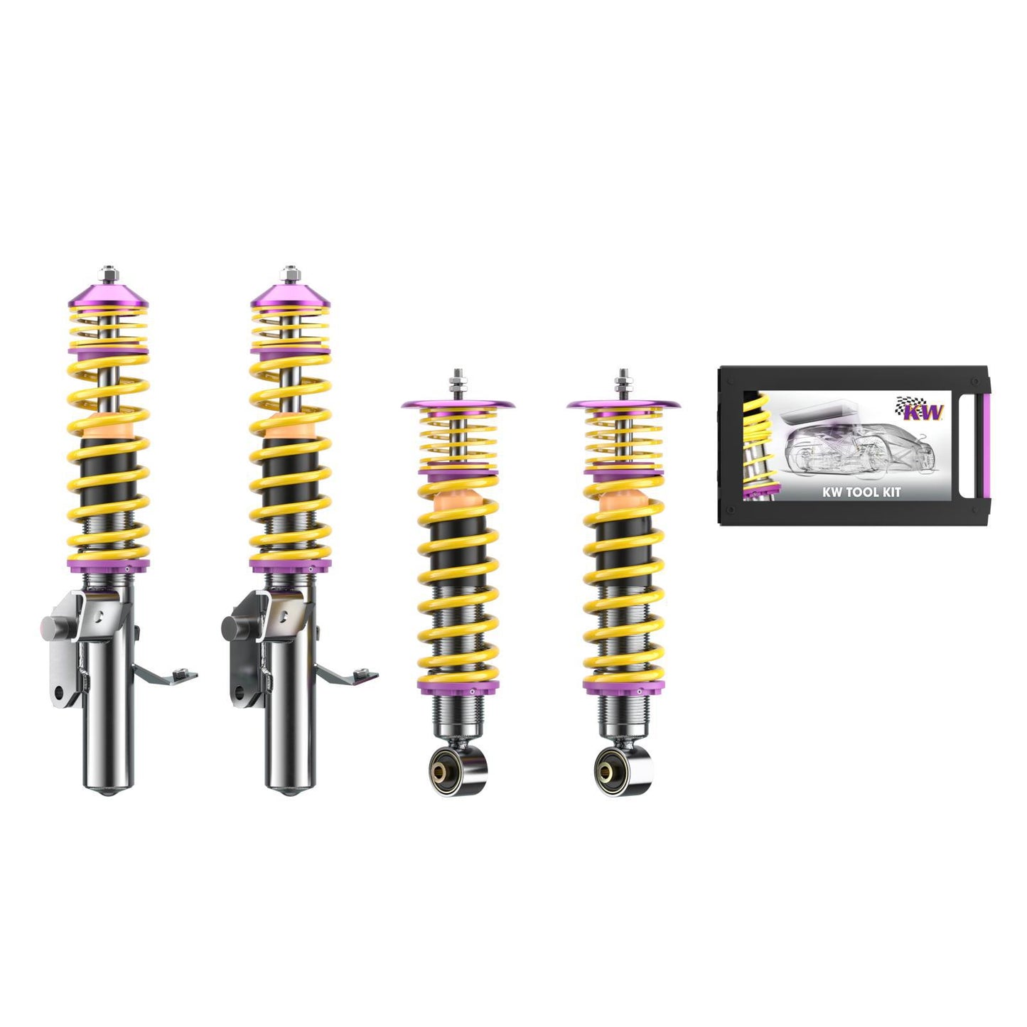 KW Suspension V1 Coilover Kit met TÜV-Certificaat Toyota GT86 (FA20) / Subaru BRZ (ZC6) 2012-2020
