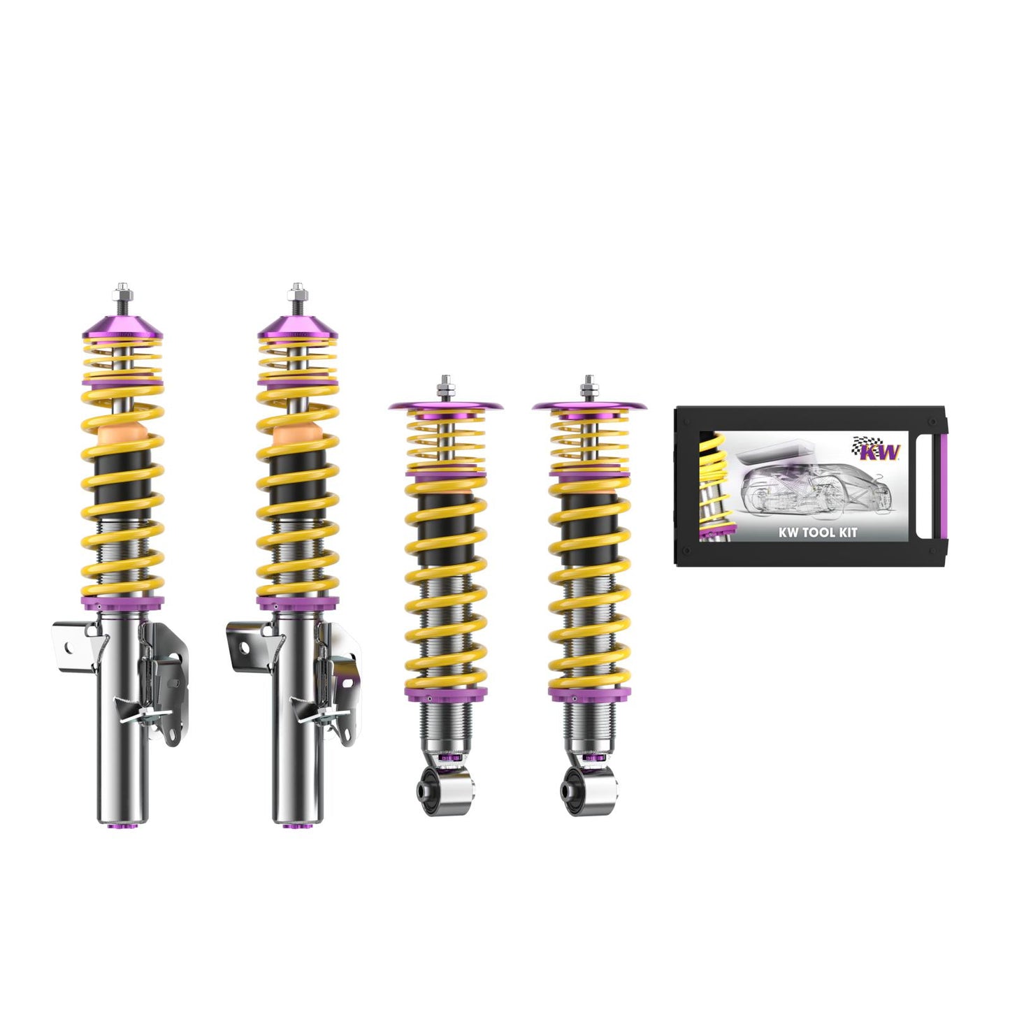 KW Suspension V3 Coilover Kit met TÜV-Certificaat Toyota GT86 (FA20) / Subaru BRZ (ZC6) 2012-2020