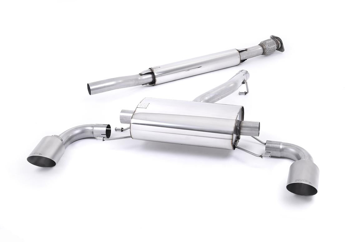 Milltek Sport Resonated Cat Back Uitlaatsysteem voor Toyota GR86 / Subaru BRZ FA24 2021+ met EC/TÜV Goedkeuring!