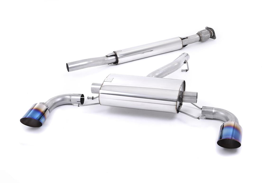 Milltek Sport Resonated Cat Back Uitlaatsysteem voor Toyota GR86 / Subaru BRZ FA24 2021+ met EC/TÜV Goedkeuring!