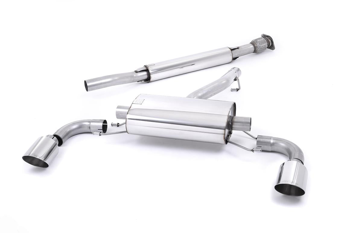 Milltek Sport Resonated Cat Back Uitlaatsysteem voor Toyota GR86 / Subaru BRZ FA24 2021+ met EC/TÜV Goedkeuring!
