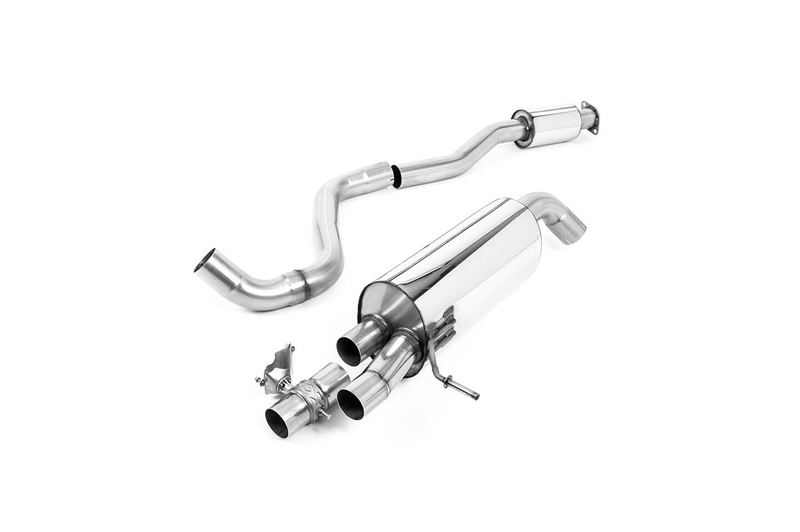 Milltek Sport GPF Back Resonated (Quieter) Uitlaatsysteem met TÜV Goedkeuring Hyundai i20N BC3 204PS 2021+