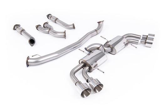 Milltek Primary Cat-Back Non-Resonated Race Uitlaatsysteem voor Nissan GT-R R35 (2009-2015)