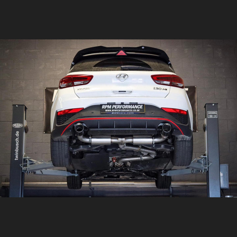 RPM Performance Hyundai i30N 3” (76MM) Axle Back Exhaust System (Valved)