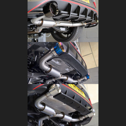 RPM Performance Hyundai i30N 3” (76MM) Axle Back Exhaust System (Valved)