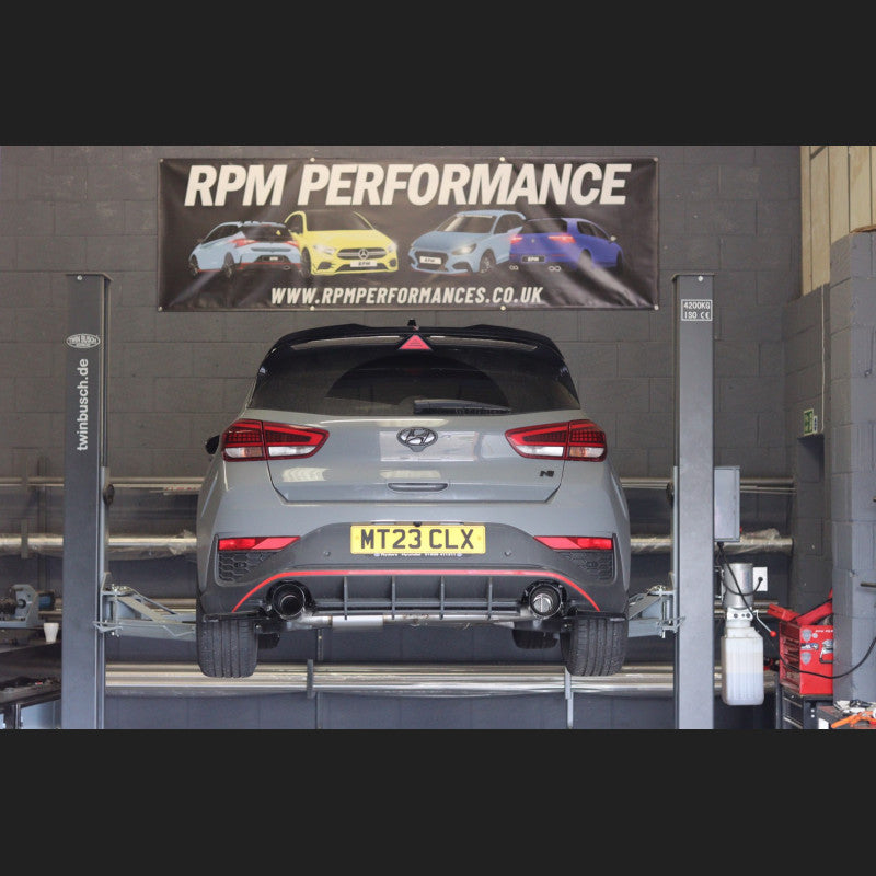 RPM Performance Hyundai i30N 3” (76MM) Axle Back Exhaust System (Valved)
