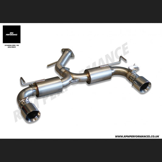 RPM Performance Hyundai i30N 3” (76MM) Axle Back Exhaust System (Valved)