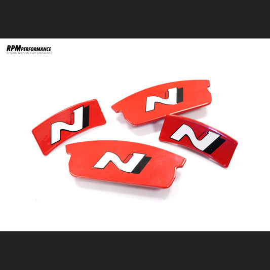 RPM Performance Hyundai I30N Performance 2017+ Red Brake Caliper ‘N’ Plates Replacement