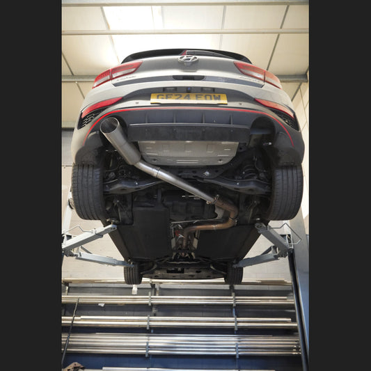 RPM Performance “Jap Can” Axle Back Uitlaatsysteem voor Hyundai i30N Performance +Facelift (2017+)