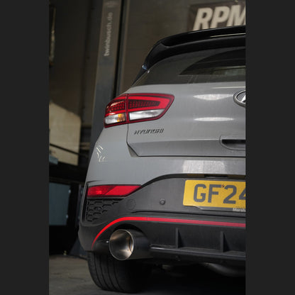 RPM Performance “Jap Can” Axle Back Exhaust System for Hyundai i30N Performance +Facelift (2017+)