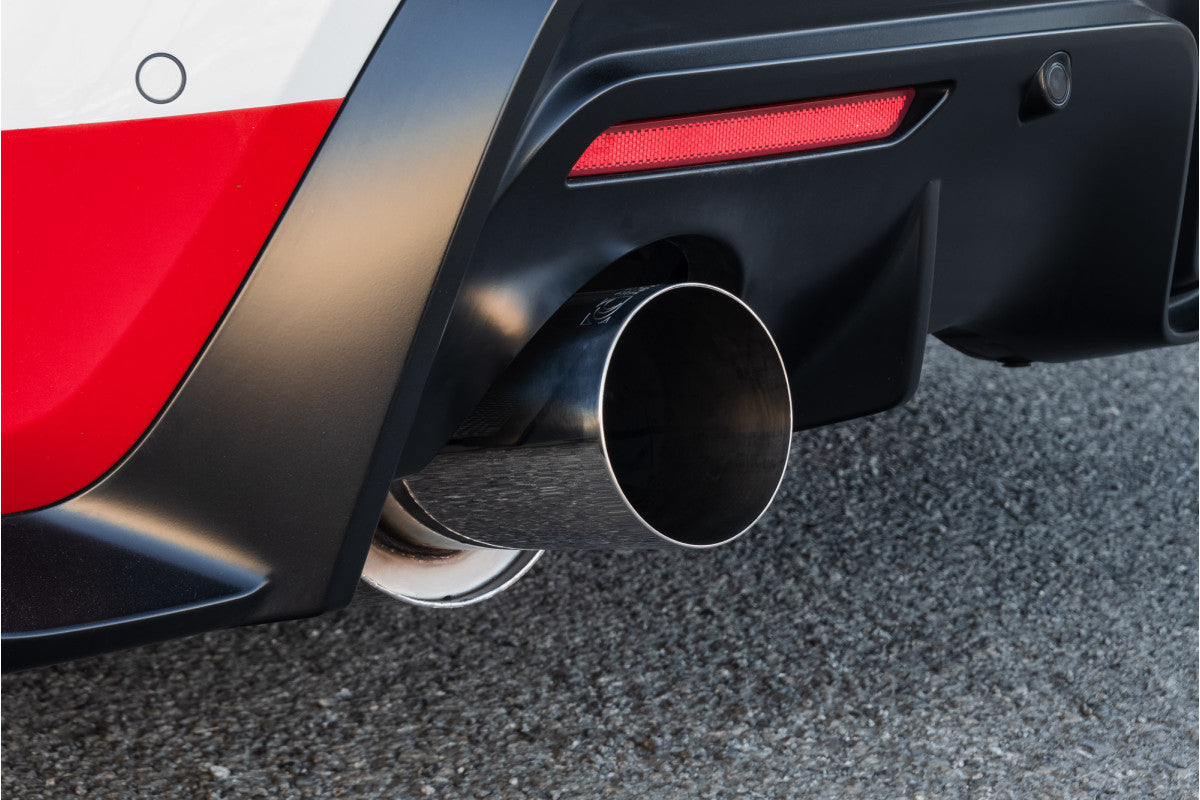 STYS010 Scorpion 80MM Cat-Back-Einzelausgangsauspuffanlage (+OPF-Entfernung) für Toyota GR Supra A90 B58 3.0 (2019+)